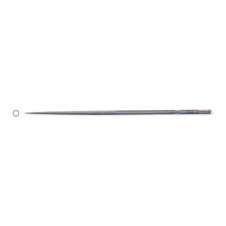Grobet File Company Of America, Llc Grobet Needle File Length: 6.25", Cut 4 Round, Knurled Handle Round Pattern 30.595
